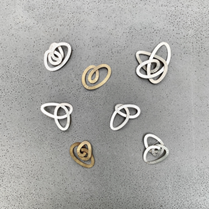 stair series - brooch